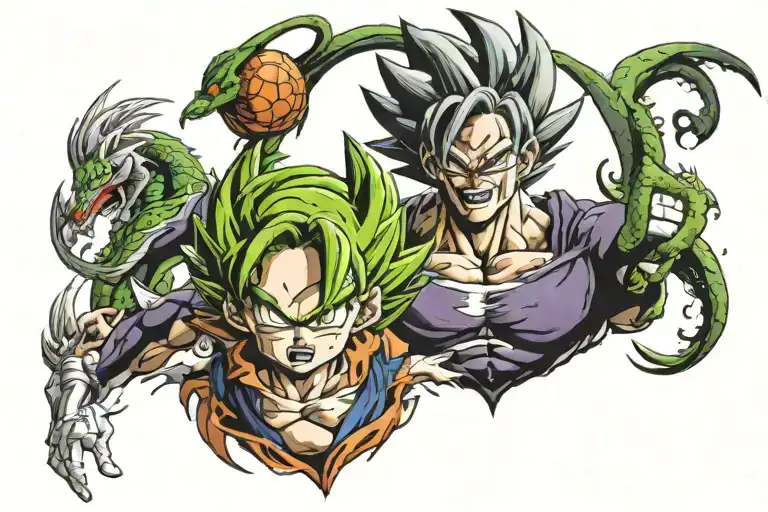 Dragon Ball And Joker