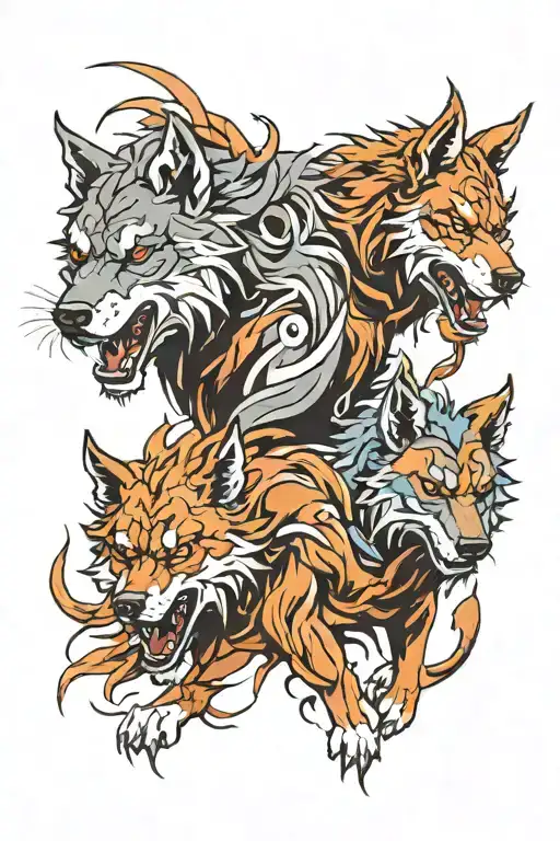 Cerberus Wolf One Body