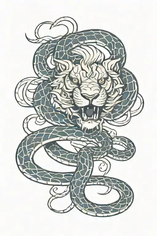 Lion Blood Snake