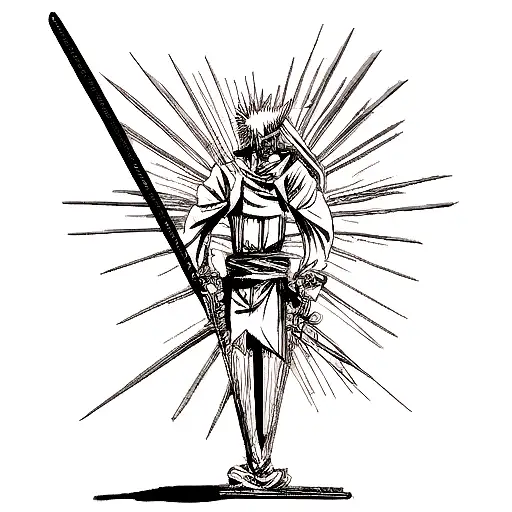 Kurosaki Ichigo's Sword From Bleach