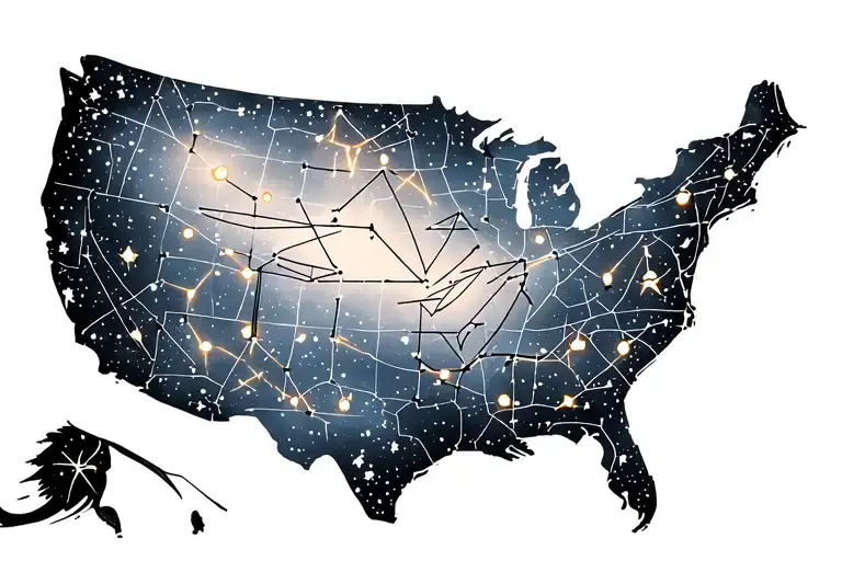 Animal Constellation Map