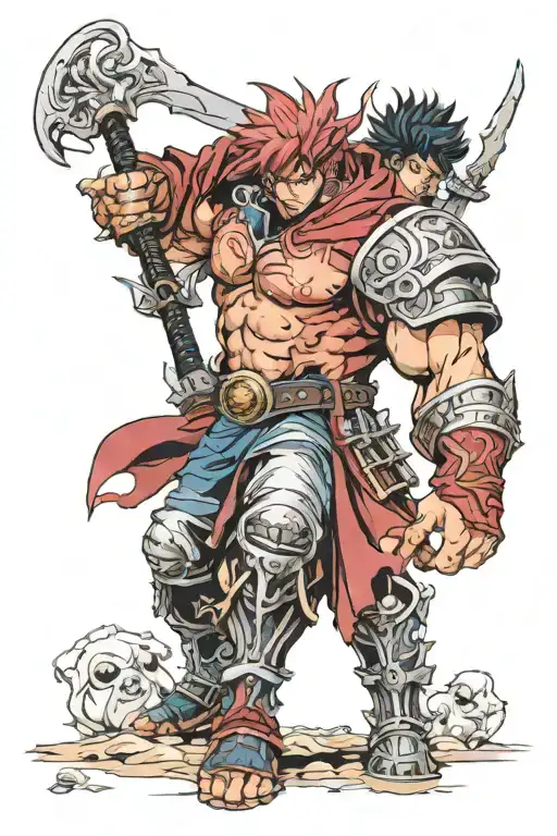 Anime Character Gust Berserk