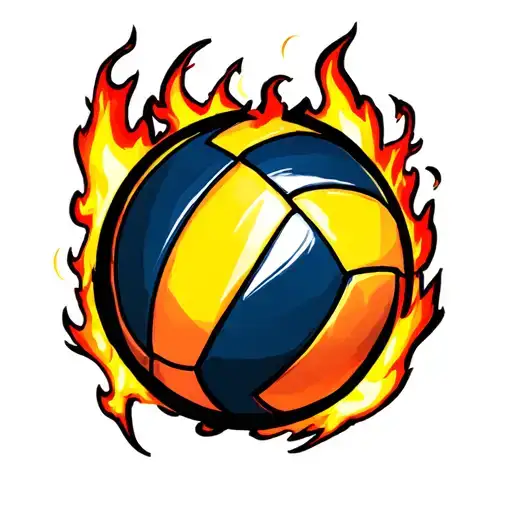 Fire Volleyball