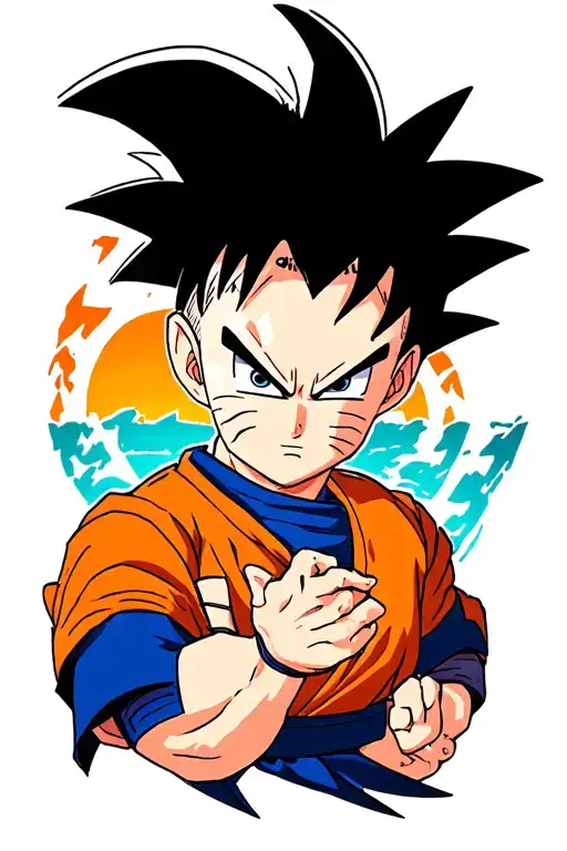 Son Goku Naruto Tanjiro