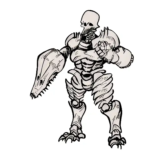 Skelaton Dinosaur