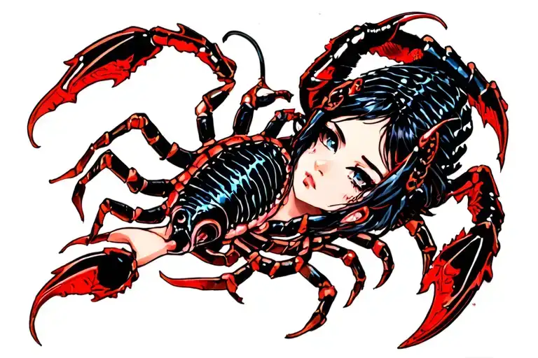 Demon Girl Scorpio Archidea
