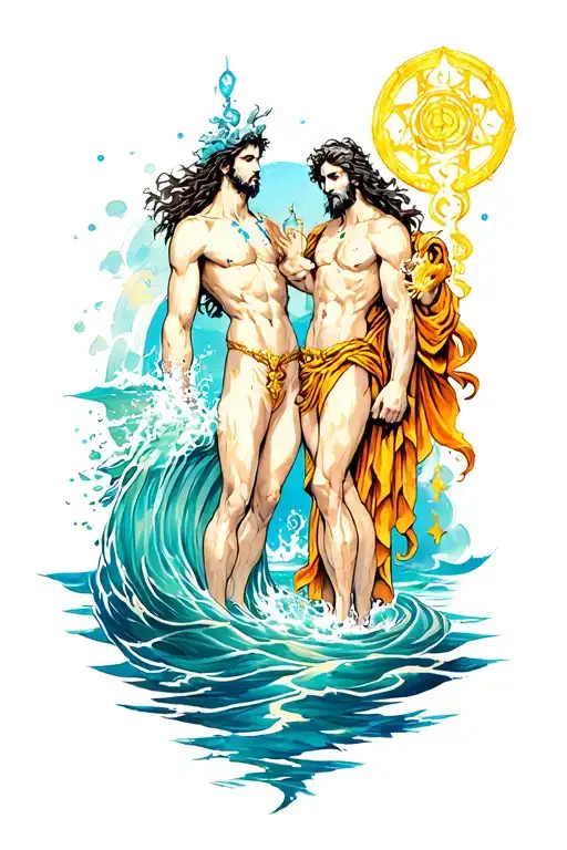 Aquarius And Poseidon