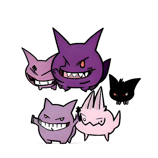 All Evolution Of Pokemon Gengar To Gengar