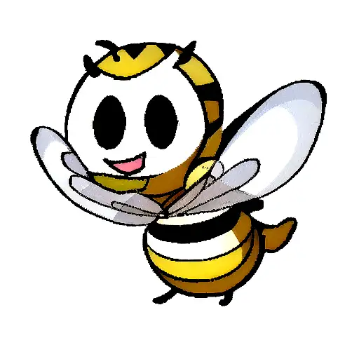 Small Cartoon Bee