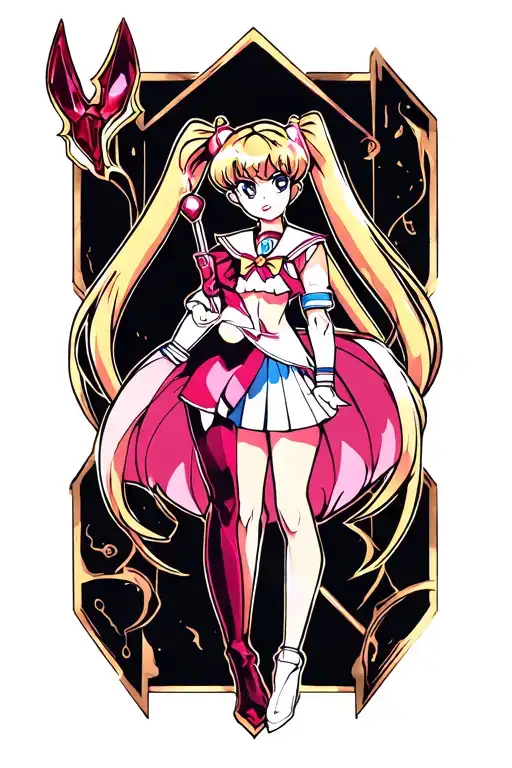 Garnet Rod And Silence Glaive Sailor Moon