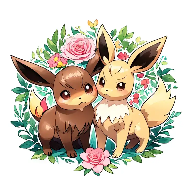 Eevee And Eeveelutions