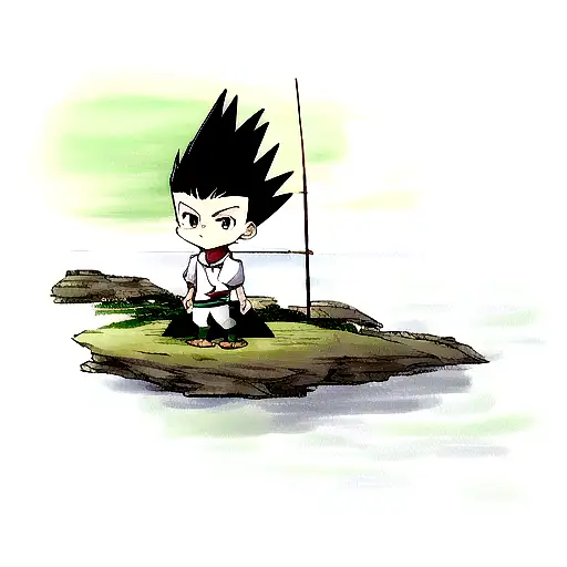 Gon From Hxh Fishing