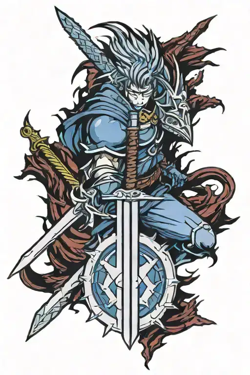 Berserk Logo Tattoo Design