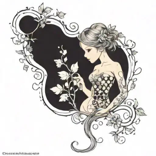 Honeycomb And Vine Intertwined