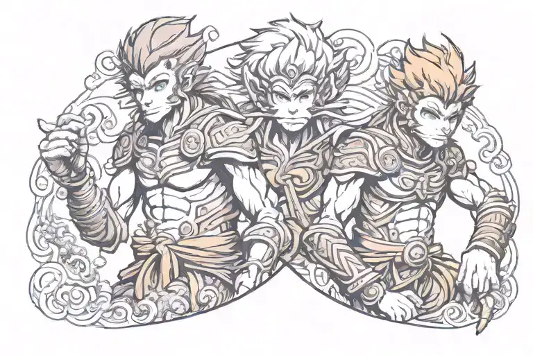 Sun Wukong Arm Sleeve