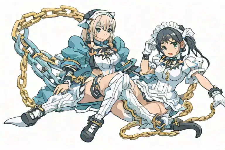 Hentai Maid Girl Is Chained