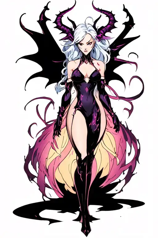 Fairy Tail Mirajane Satan Soul Form