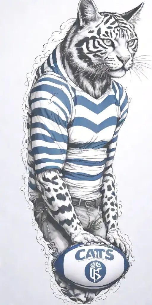 Geelong Cats Football Club Afl In Stadium