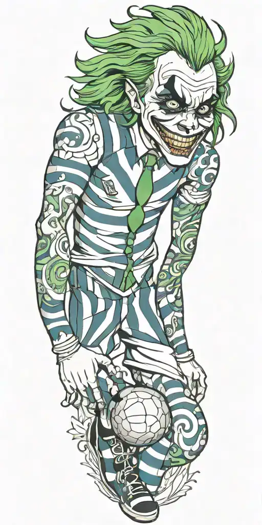 The Joker Footballer Geelong Cats