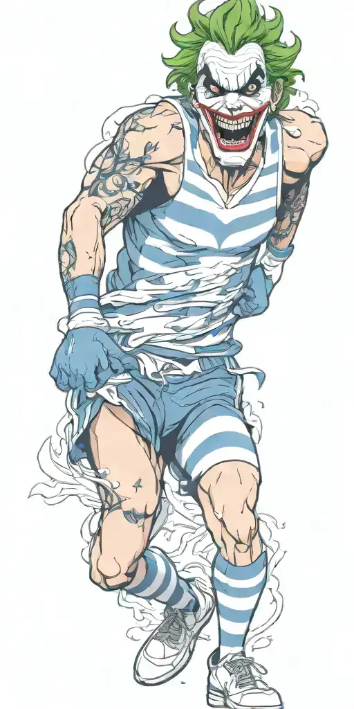 The Joker Footballer Geelong Cats