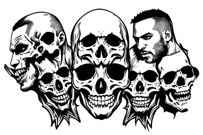 Randy Orton Skull