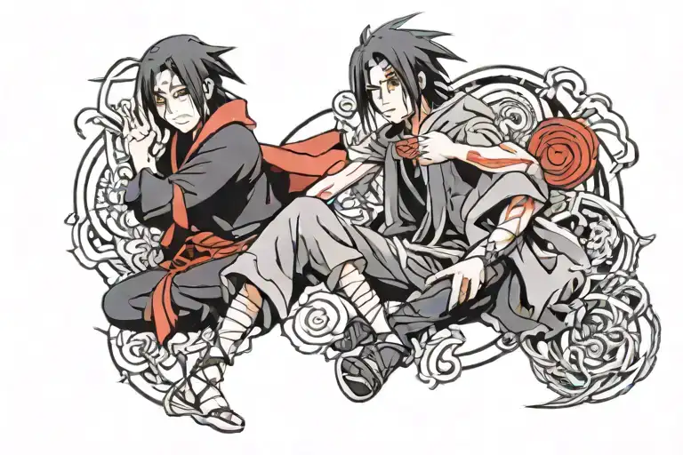 Itachi And Sauske