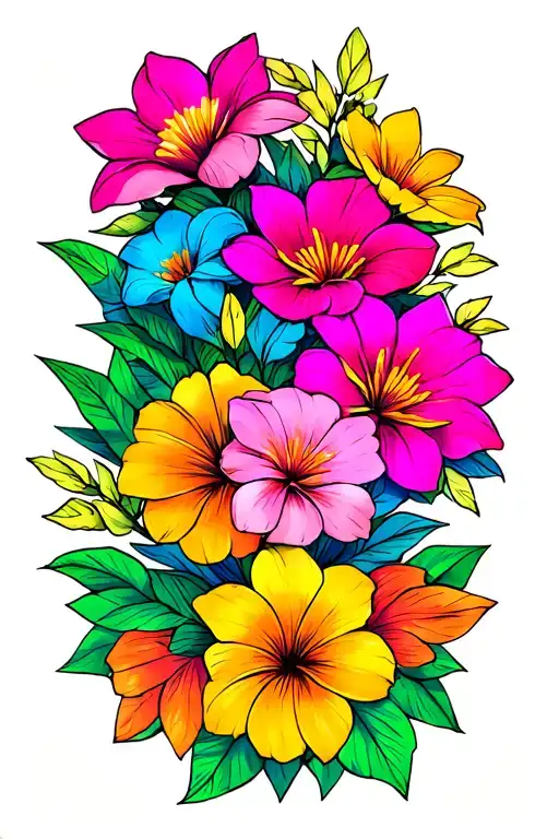 Colorful Filipino Flowers