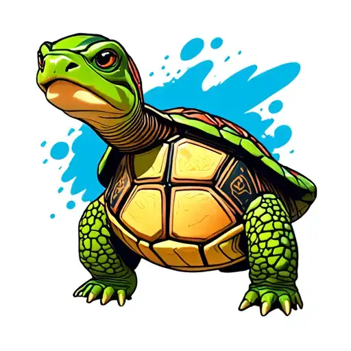 Ps5 Gamer Turtle