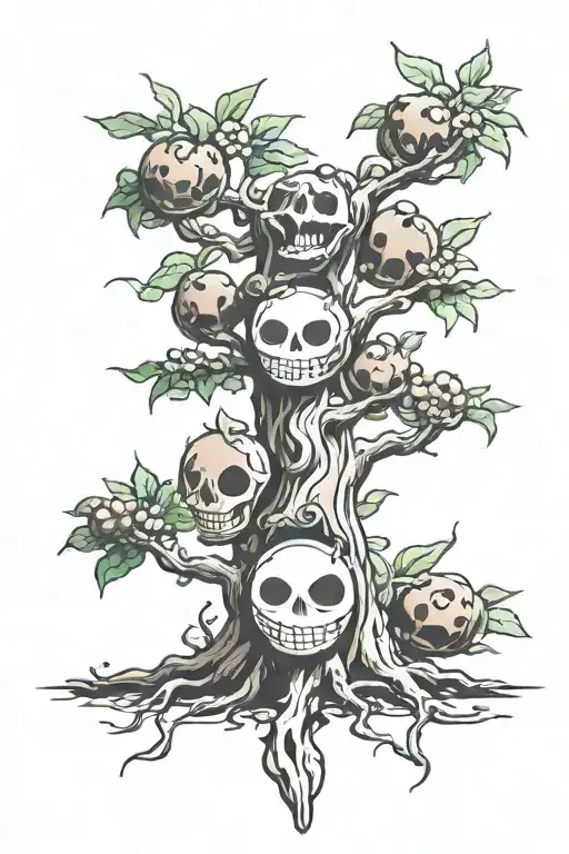 One Piece Devil Fruit Tree Growing