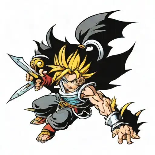 Crono From Chrono Trigger Fighting