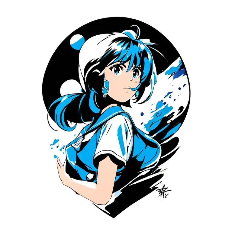 90S Theme Sailor Mercury