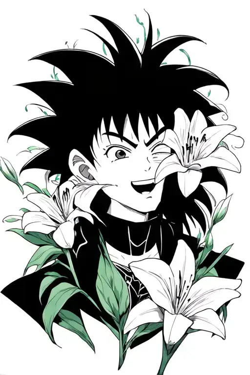 Launch From Dbz As Junji Ito With Spider Lillies Surrounding