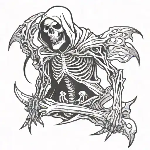 Reaper Skeleton Horror