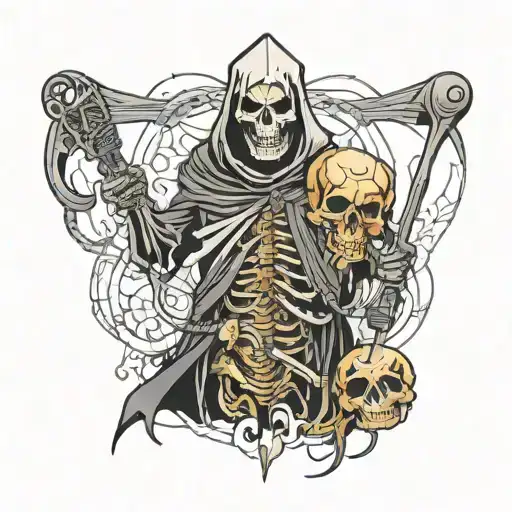 Reaper Skeleton Horror