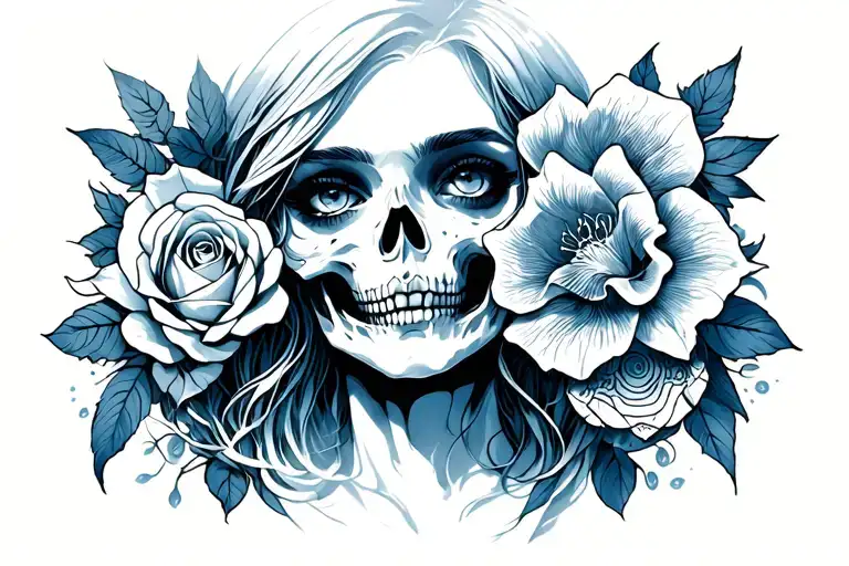 Tatoo Thay Represents Life And Death