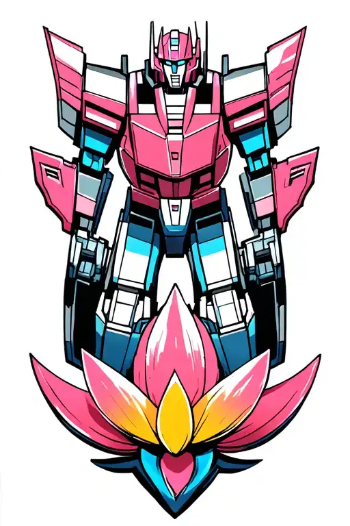 Optimus Prime Lotus Symbol
