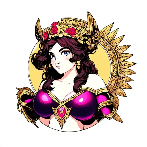 Kirby As The Greek Goddess Hekate