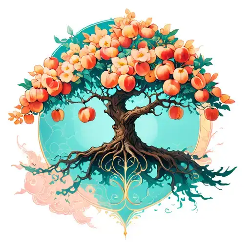 Peach Tree Of Life