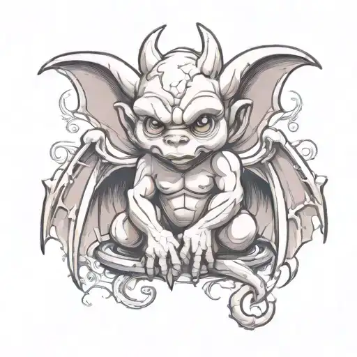 Cute Baby Gargoyle
