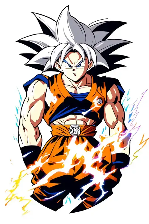 Son Goku Powering