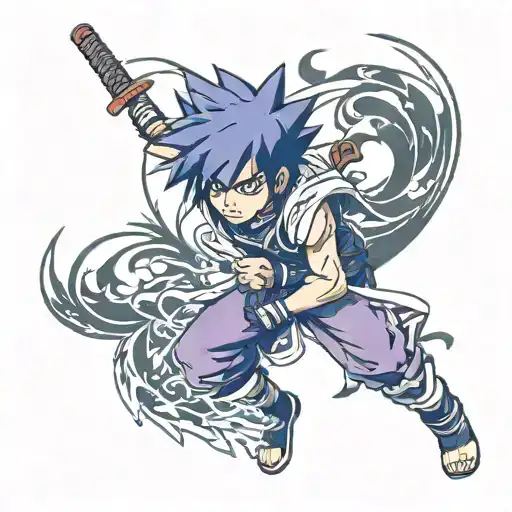 Purple Sasuke