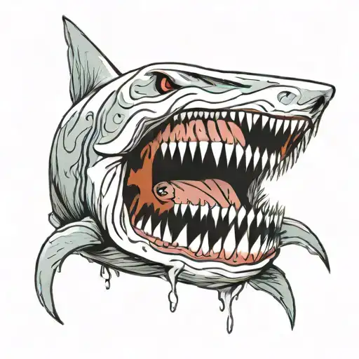 Anime Jaws Wide Open Ready