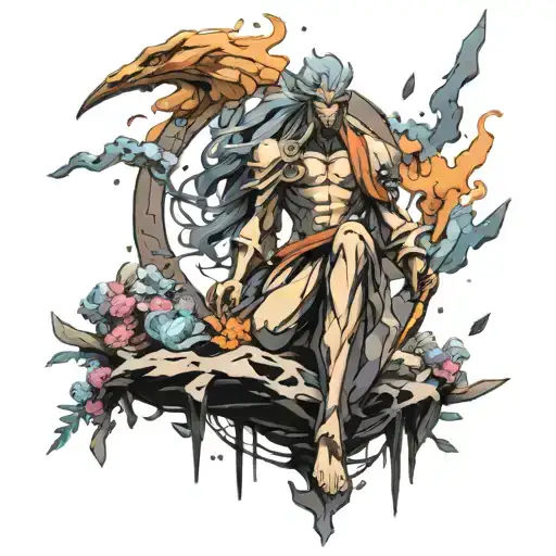 God Statue From Solo Leveling