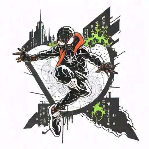 Miles Morales Leap Of Faith