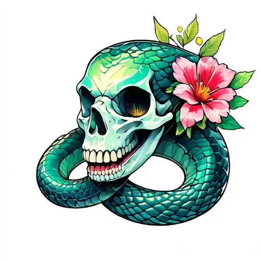 Snake Skul Flowers