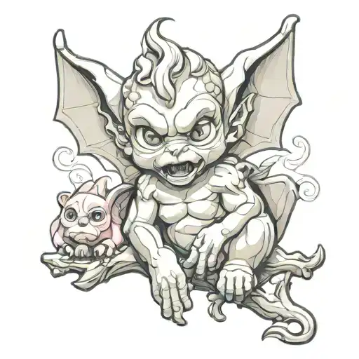 Cute Baby Gargoyle