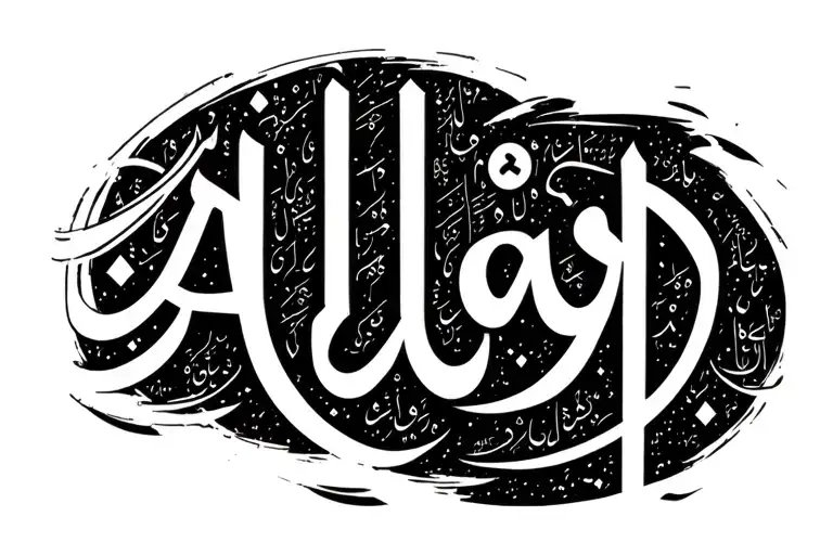 Allah Simple Text