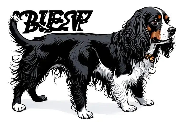 Cocker Spaniel With Long Hair