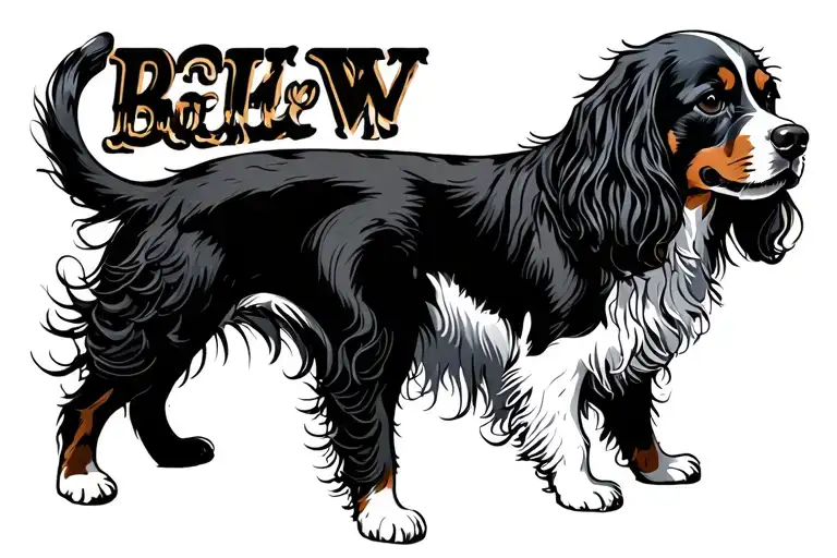 Cocker Spaniel With Long Hair