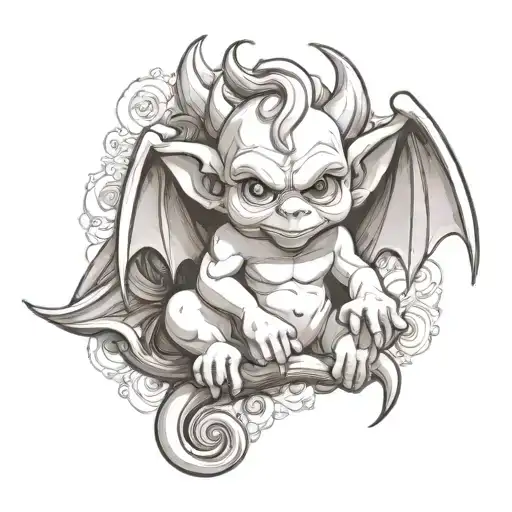 Cute Baby Gargoyle